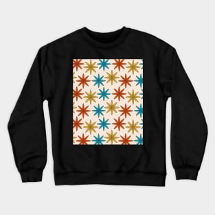 Flower Pattern Background Crewneck Sweatshirt